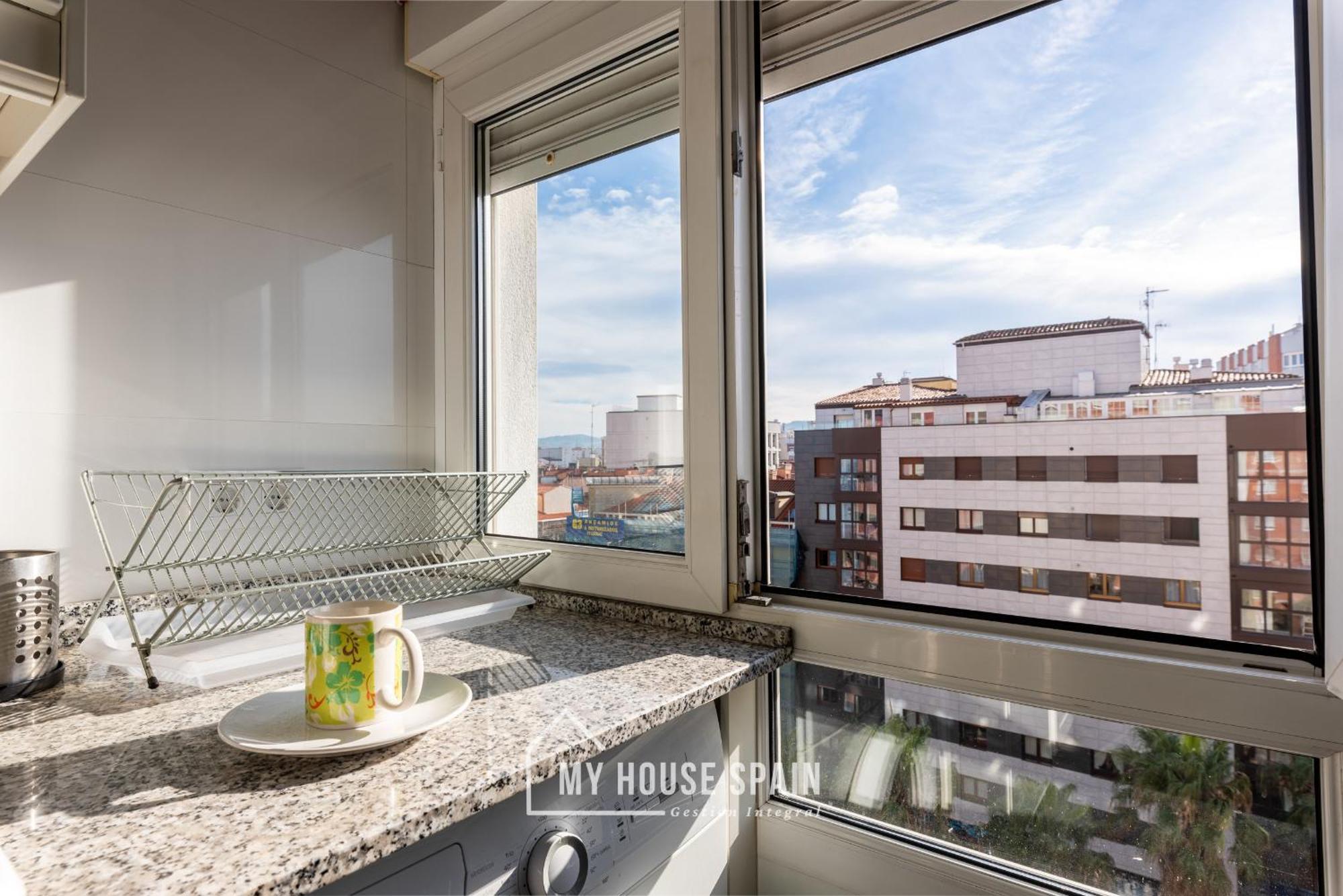 Myhousespain - Radiante Piso Junto A La Playa Gijón Exterior foto